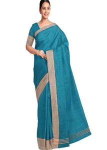 Elegant Blue Saree