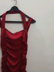 Red Bodycon Party Dress
