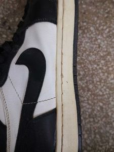 Nike panda high tops