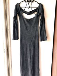 Open Back Maxi Dress