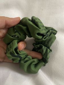 12 pcs Text print Scrunchies