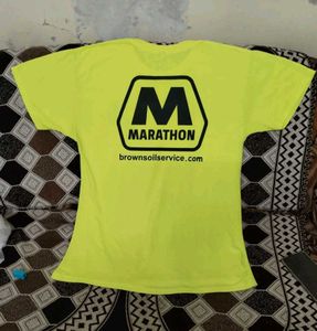 Marathon T-Shirt Neon Yellow
