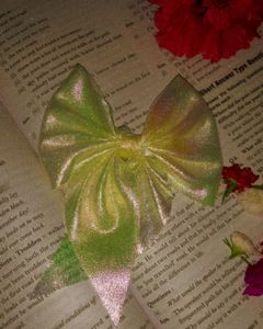 Cute Yellow Hair Bow