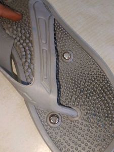 Grey Flip Flops