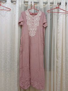 Peach Night Gown