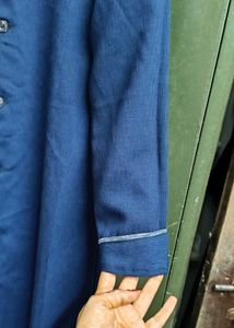 Navy Blue Collar Pardha