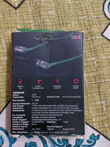 boAt BASSHEADS 180 Earphones 🎧
