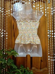 💐Floral Summer Tube Top Cami💐