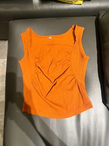 Rust Colour Crop Top