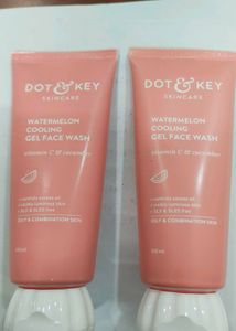 Dot & Key Watermelon Face Wash 2 pieces 100 ml eac