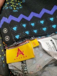 Patterned Maxi Skirt