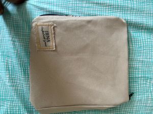Irna Crafted beige Pouch