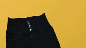 L@91 Size-28 Black Skinny Jeans