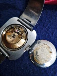 Rare Vintage Henri sandoz &amp; Fils Automatic Watch
