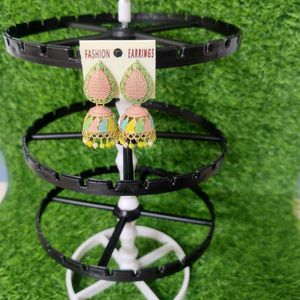 Jhumka Earrings Set