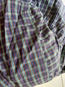 Checked Shirt With Flaws