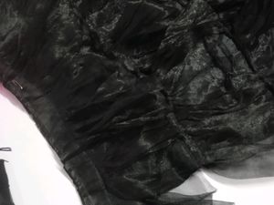 Black Choli Skirt