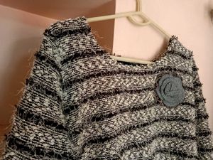 Striped Knit Top