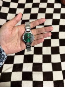 Titan Green Dial Watch with free delivery