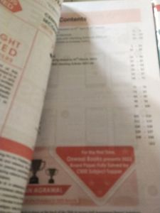 Oswal Book CBSE Sample Paper For Maths