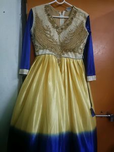Long Dress With Dupatta And Salwar