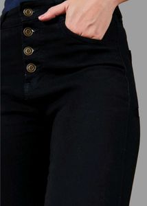 Black High-Waisted Jeans