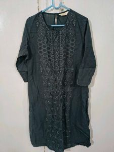 Elegant Grey Kurta