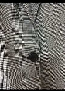 Oversized Plaid Blazer