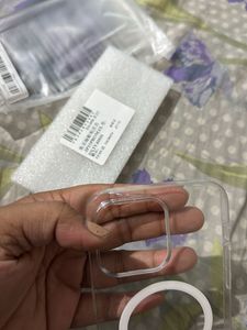 Clear I Phone 15 pro max back Case