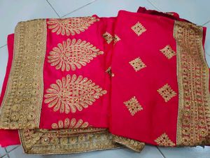 Wedding Saree With Blause
