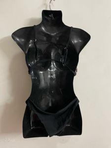 Women Front Open Bikini Set