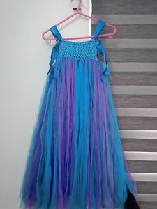 Party Wear Full Length Dress For Girls