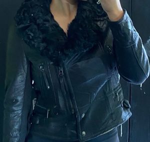 ZIO Songzio Black Faux leather jacket