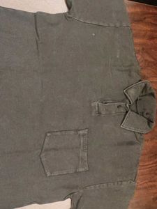 Oversized Black Faded Heavy Weight