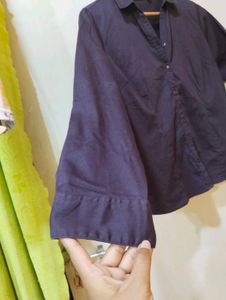 Purple  Button-Up Shirt 💗