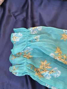 Elegant Double Layer Top From Antheaa