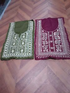 5 Pieces Combo Of Neck Embroidered Patches New