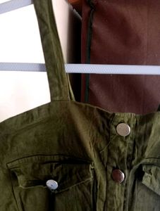 Olive Green Jumpsuit