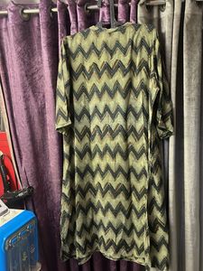 Ulta Green Patterned Top