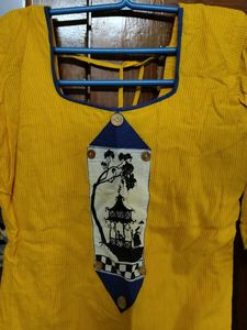 Yellow Cotton Kurta
