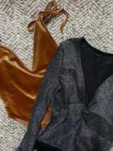 2 Partywear Bodysuit Combo