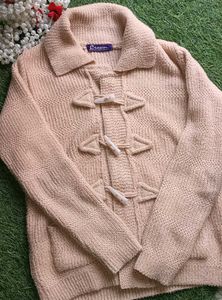 Vintage Knit Toggle Cardigan