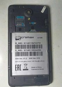 Micromax A106