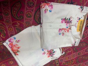 kurta pant set with jacket