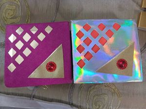 Set Of Two Beautiful Box Square Shaped