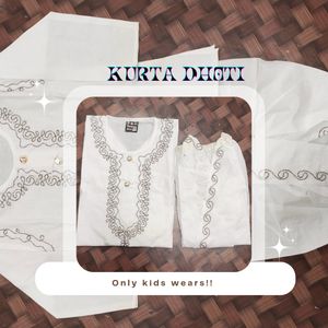 Little Elegance: Kids' Kurta Dhoti Collection