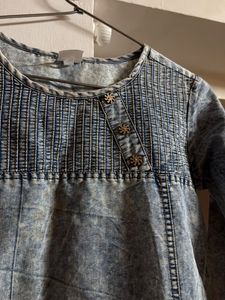 Denim Style kurti dress