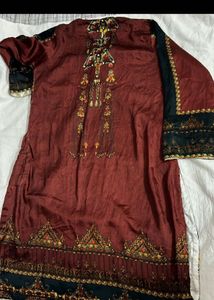 Elegant Maroon Kurta