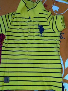 Striped Polo Shirts (Set of 2)