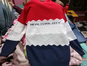 NYC Colorblock Sweater